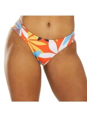 Hobie Skimpy Hipster Bikini Bottom, Bloomy Daze, Large